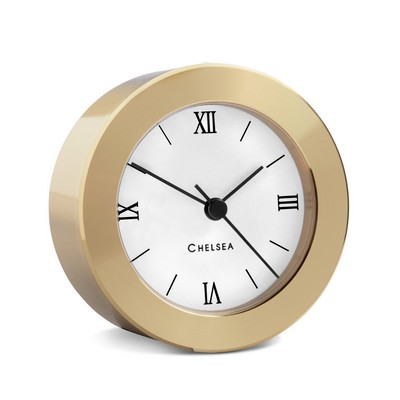 Chelsea Clock® Brass Duxbury Desk Clock