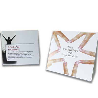 Teamwork Desk Topper Tent Card