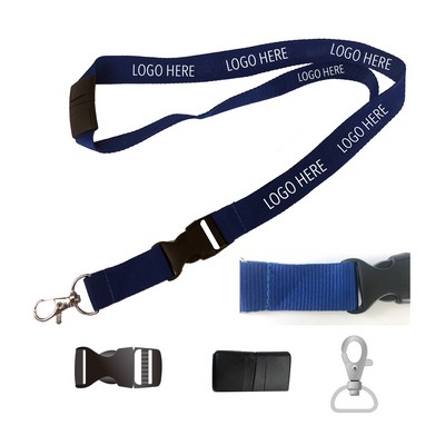 3/4" x 36" Breakaway Polyester Lanyard