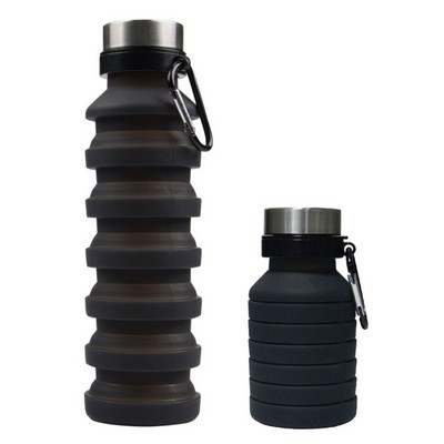 18.6 Oz. Collapsible Silicone Bottle