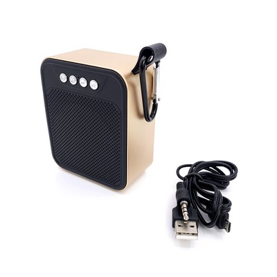 Mini Square Bluetooth Speaker With 400MAH Battery