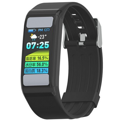 Health Measuring Smartwatch w/Pedometer
