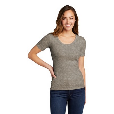 District® Women's V.I.T.™Rib Scoop Neck Tee