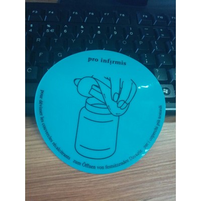 Custom Jar Gripper Pad Rounds, Bottle Opener