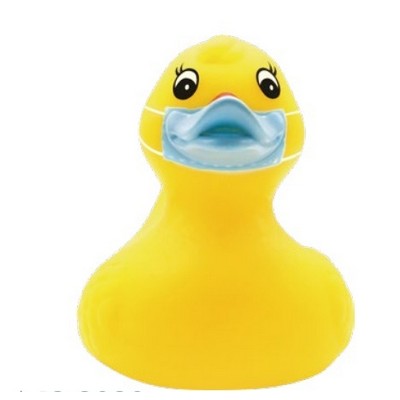 Rubber Face Mask Smart Duck
