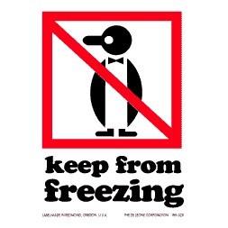 Keep From Freezing, Paper Labels - 4" x 6"