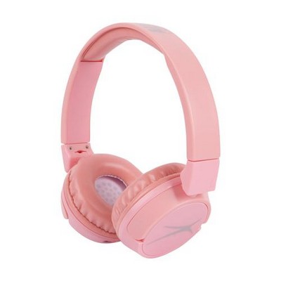 Altec Lansing® 2-in-1 Bluetooth & Wired Kid-Safe Pink Headphones