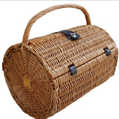 Wicker Picnic Basket - By Boat
