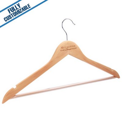 Solid Maple Clothes Hanger (17.5" x 9")