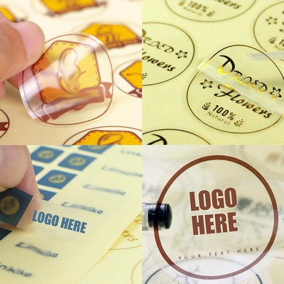 Various Any Shape Clear Stickers / Decal