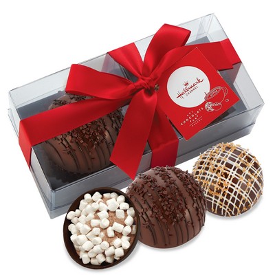 Mega Hot Chocolate Bomb Gift Box - Deluxe Flavor - 2 Pack - Milk & Dark Delight