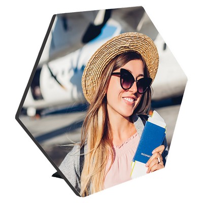 ChromaLuxe Hardboard Photo Panel with Kickstand