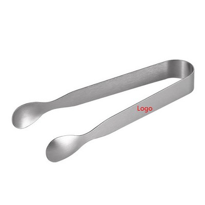 Stainless steel food tongs