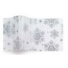 Season's Greetings Classy Flakes Stock Design Tissue Paper (A)