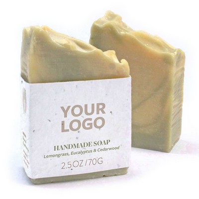 Lemongrass, Eucalyptus & Cedarwood Soap (Full Size)