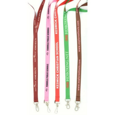 5 Days Rush Polyester Full color Lanyards 1/2"