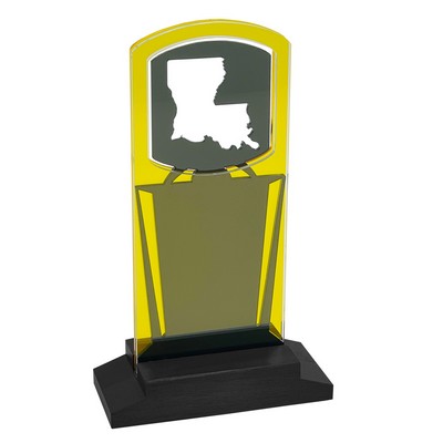 Louisiana Award Black Wood Base