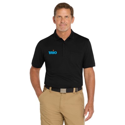CornerStone® Industrial Snag-Proof Pique Pocket Embroidered Polo