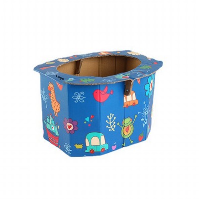 Compact Paper Toilet Seat with Toilet Bag