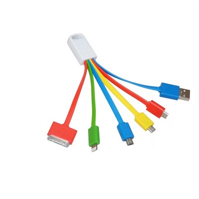 4" 1 USB Multi Charging Cable
