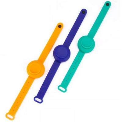 Sanitizer Silicone Wristband w/ Lid
