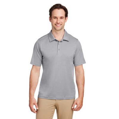 Team 365 Men's Zone Sonic Heather Performance Short Sleeve Polo Shirt