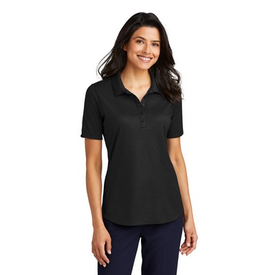Port Authority® Women's Fine Pique Blend Polo