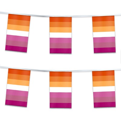 60' 1ply Plastic Butch Lesbian Pride Streamer