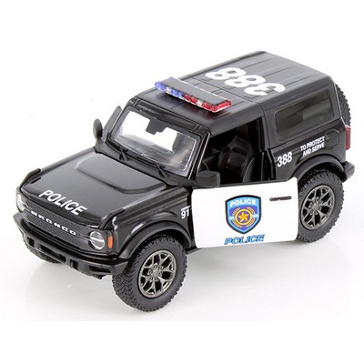 5" 2022 Ford Bronco Police Edition Die Cast