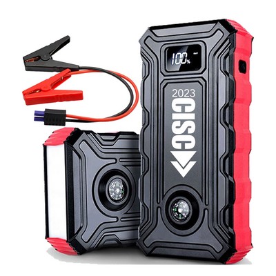 Portable Emergency battery booster 16000mAh Car Jump Starter with 3000A peak.