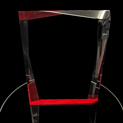 10" Faceted Rectangle