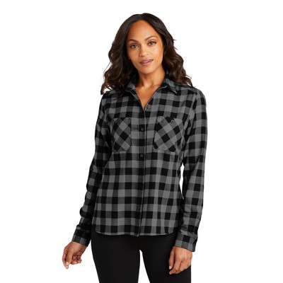 Port Authority® Women's Plaid Flannel Shirt