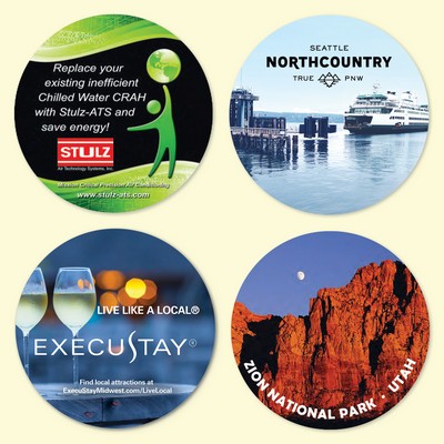 Origin'L Fabric® 3.6"Round x1/8" Drink Coaster