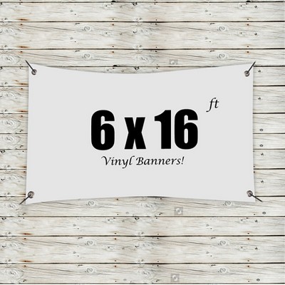 Custom 6' x 16' Vinyl Banners