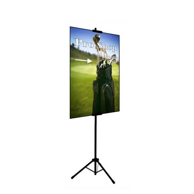 Tripod Multi-Use Stand With 2-24X36 Foamboard Sign