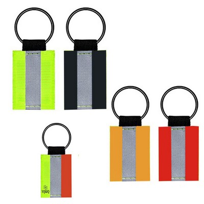 Reflective Nylon Keychain