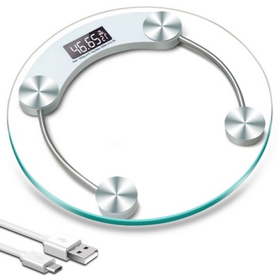 Digital Body Weight Scale with USB Charging