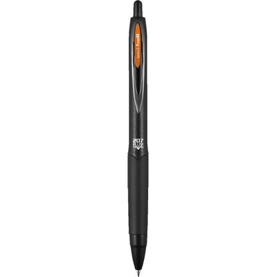uni-ball® 207 Plus+ Black Gel Pen W/ Orange Ink