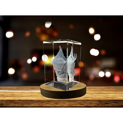 Larynx Art 3D Engraved Trophy Award