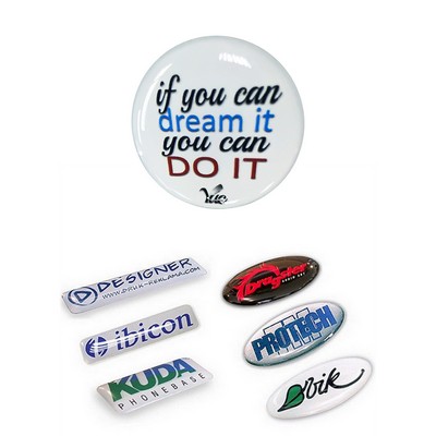 Crystal Epoxy Sticker