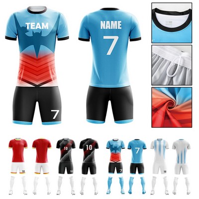 Customized Children's/Adult Soccer Uniform Sets