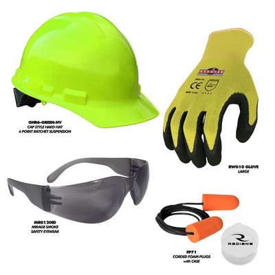 Radians® Deluxe HV Construction Starter Kit with Bag