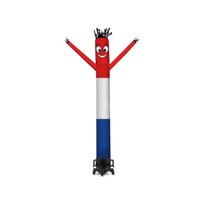 Red, White, Blue Inflatable Tube Man