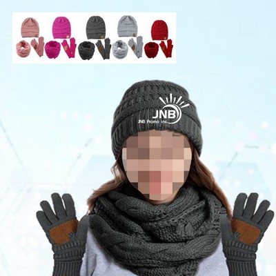 Women's Winter Hat Set