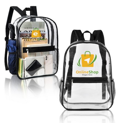 Heavy Duty Security Clear Backpack