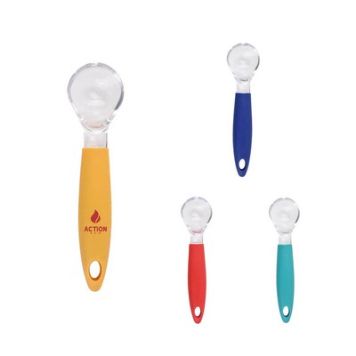 Clear Ice Cream Scoop