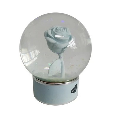 Rose Snow Globe
