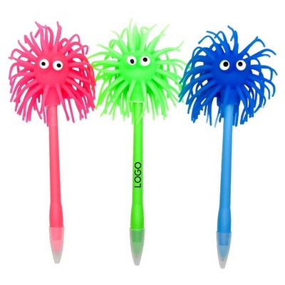 Cute Stress Relief Sea Urchin Shape Ballpoint Pens