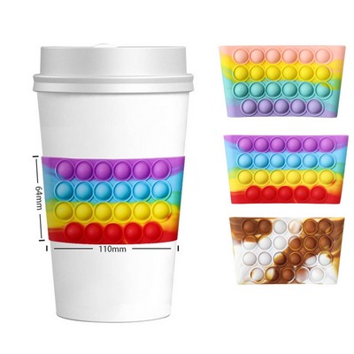 Push Pop Coffee Sleeve Insulator