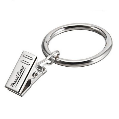 1.6" Curtain Clip Ring Hooks